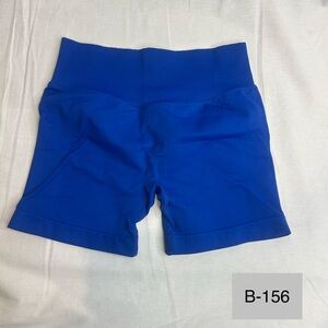 Vibrant Blue Women's Bike Shorts